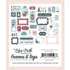 Echo Park Winter Fun Kivágatok Frames & Tags (1 csomag)