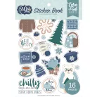 Echo Park Snow Day Matrica készlet Sticker Book (16 ív)