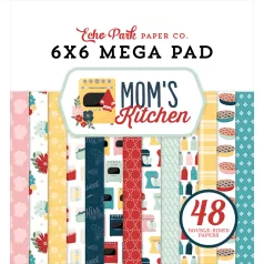   Echo Park Mom's Kitchen Scrapbook papírkészlet 6" (15 cm) Paper Pack (48 lap)