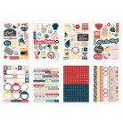 Echo Park Mom's Kitchen Matrica készlet Sticker Book (16 ív)