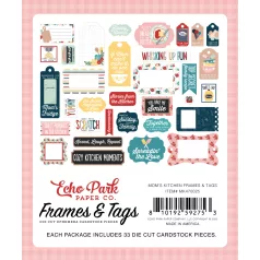   Echo Park Mom's Kitchen Kivágatok Frames & Tags (1 csomag)