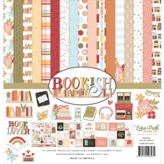   Echo Park Bookish Scrapbook papírkészlet 12" (30 cm) Collection Kit (1 csomag)