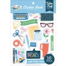 Echo Park Plan On It Matrica készlet Sticker Book (16 ív)
