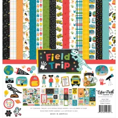  Echo Park Field Trip Scrapbook papírkészlet 12" (30 cm) Collection Kit (1 csomag)