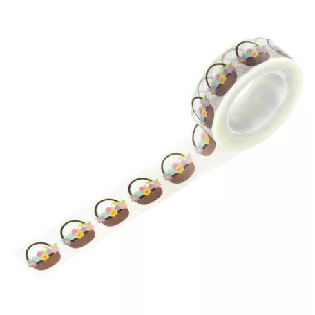 Echo Park Easter Basket Dekorációs ragasztószalag Basket Blooms Washi Tape (1 db)