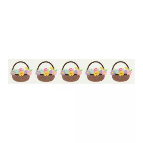 Echo Park Easter Basket Dekorációs ragasztószalag Basket Blooms Washi Tape (1 db)