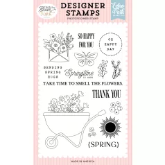   Echo Park In Full Bloom Szilikonbélyegző Sending Spring Hugs Clear Stamps (1 db)