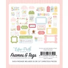 Echo Park In Full Bloom Kivágatok Frames & Tags (1 csomag)