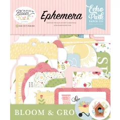 Echo Park In Full Bloom Kivágatok Ephemera (1 csomag)