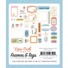 Echo Park Party Animal Kivágatok Frames & Tags (1 csomag)