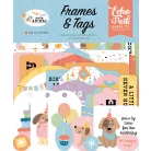 Echo Park Party Animal Kivágatok Frames & Tags (1 csomag)