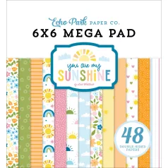   Echo Park You Are My Sunshine Scrapbook papírkészlet 6" (15 cm) Paper Pack (48 lap)