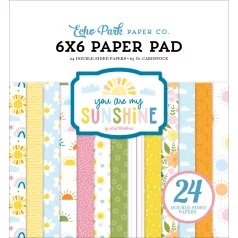   Echo Park You Are My Sunshine Scrapbook papírkészlet 6" (15 cm) Paper Pack (24 lap)