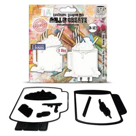 AALL & CREATE Vágósablon Cutting Dies Warm Hug 