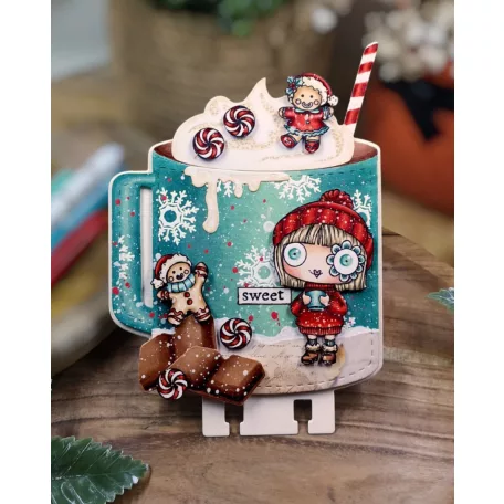 AALL & CREATE Vágósablon Cutting Dies Warm Hug 