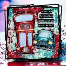 AALL & CREATE Vágósablon Cutting Dies Climbing Woods 