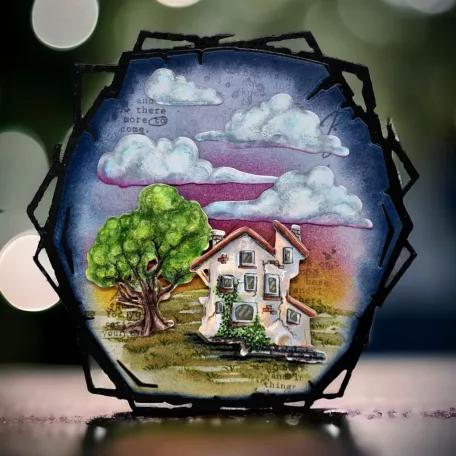 AALL & CREATE Vágósablon Cutting Dies SkyTwist Frames 