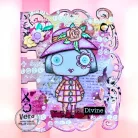 AALL & CREATE Vágósablon Garden Chic Cutting Dies Curvy Quirks 