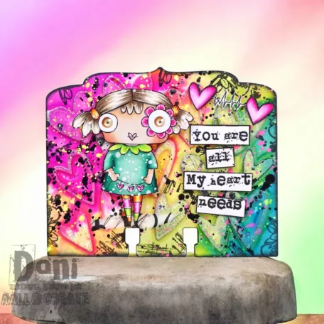 AALL & CREATE Vágósablon Garden Chic Cutting Dies Dotted Love 