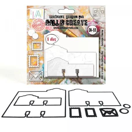 AALL & CREATE Vágósablon Garden Chic Cutting Dies Envelope Charm 
