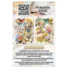 AALL & CREATE Kaparós matrica Radiant Florals A5 Rub-Ons Citrus Kissed Meadows 