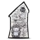 AALL & CREATE Kaparós matrica Whispering Botanica A5 Rub-Ons Edgy Botanica 