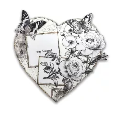   AALL & CREATE Kaparós matrica Whispering Botanica A5 Rub-Ons Fly Around 