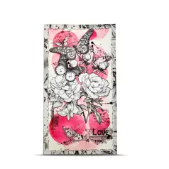   AALL & CREATE Kaparós matrica Whispering Botanica A5 Rub-Ons Lyrical Traces 