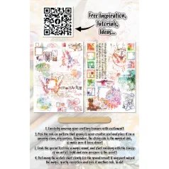 AALL & CREATE Kaparós matrica Rub-Ons A5 Cultural Gems 