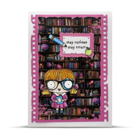 AALL & CREATE Dekorációs ragasztószalag Layer-It-Up Washi Tape 25mm 10m Shelf Stories 