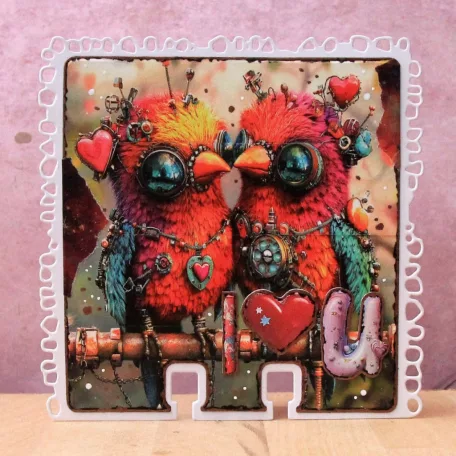 AALL & CREATE Dekorációs ragasztószalag Maker's Magic 25mm 10m Washi Tape Techno-Tweet 