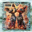 AALL & CREATE Dekorációs ragasztószalag Treasure Trove 25mm 10m Washi Tape Gearhound 