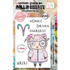 AALL & CREATE Szilikonbélyegző Stamp Set A7 Aries 