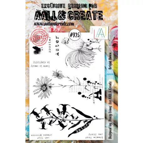 AALL & CREATE Szilikonbélyegző Stamp Set A6 Bright Dawn 