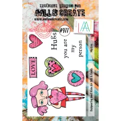 AALL & CREATE Szilikonbélyegző Stamp Set A7 My Love 