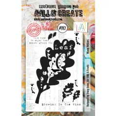 AALL & CREATE Szilikonbélyegző Stamp Set A7 Windy Willows 