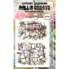 AALL & CREATE Szilikonbélyegző Stamp Set A6 Postmarked Petals 