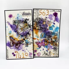   AALL & CREATE Szilikonbélyegző Stamp Set A7 Inked Adventures 