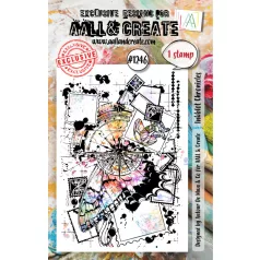   AALL & CREATE Szilikonbélyegző Stamp Set A7 Inkblot Chronicles 