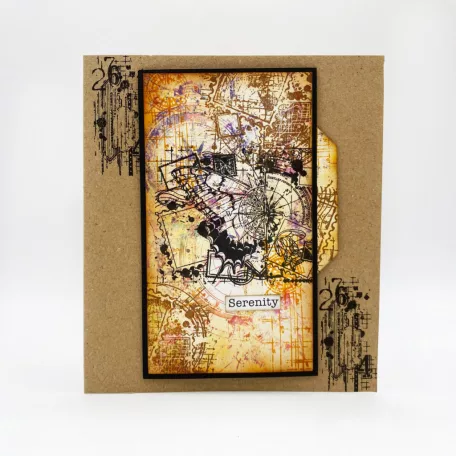 AALL & CREATE Szilikonbélyegző Stamp Set A7 Inkblot Chronicles 