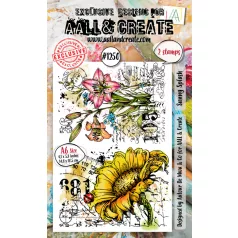 AALL & CREATE Szilikonbélyegző Stamp Set A6 Sunny Splash 