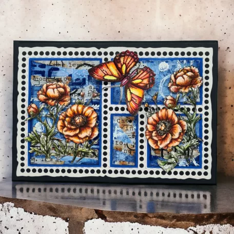 AALL & CREATE Szilikonbélyegző Stamp Set A6 Tangerine Wings 