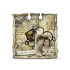 AALL & CREATE Szilikonbélyegző Celestial Marks A7 Stamp Set Ink 15 