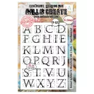AALL & CREATE Szilikonbélyegző Stamp Set A5 Aged Manuscript 