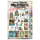 AALL & CREATE Szilikonbélyegző AALLtropolis Stamp Set A5 Hello Neighbour! 