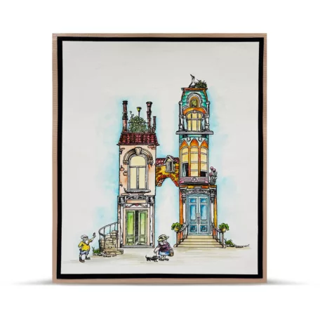 AALL & CREATE Szilikonbélyegző AALLtropolis Stamp Set A5 Hello Neighbour! 