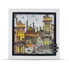 AALL & CREATE Szilikonbélyegző AALLtropolis Stamp Set A5 Hello Neighbour! 