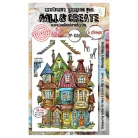 AALL & CREATE Szilikonbélyegző AALLtropolis Stamp Set A6 Miniature Mansions 
