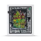 AALL & CREATE Szilikonbélyegző AALLtropolis Stamp Set A6 Miniature Mansions 