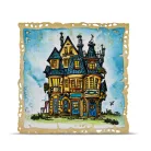 AALL & CREATE Szilikonbélyegző AALLtropolis Stamp Set A6 Miniature Mansions 